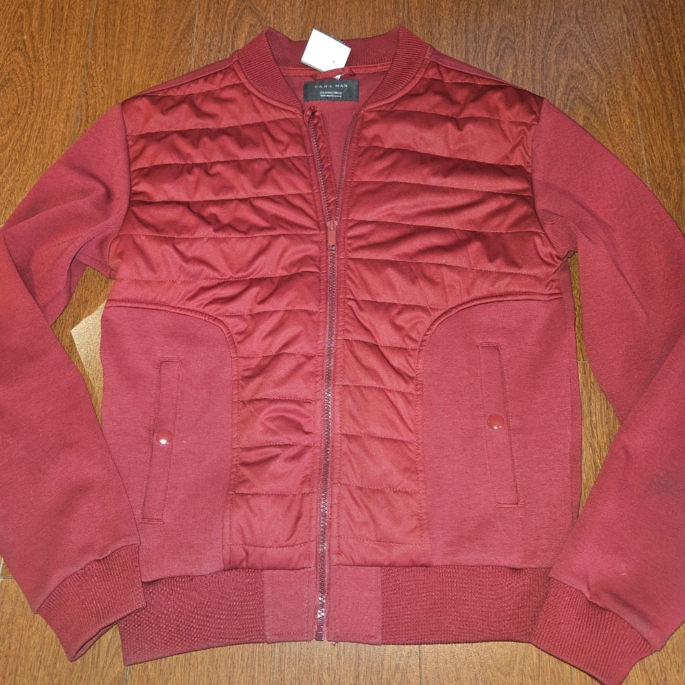 Zara Mens Bomber Jacket